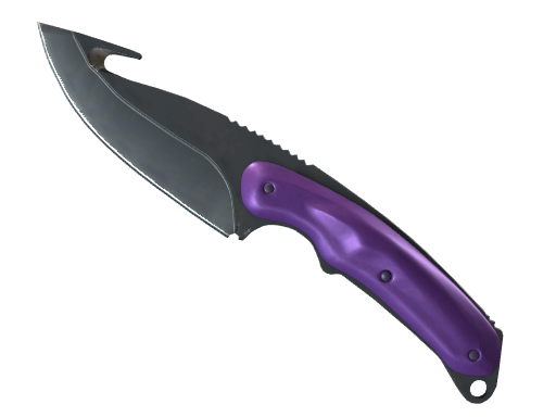 ★ StatTrak™ Gut Knife | Ultraviolet (Well-Worn)