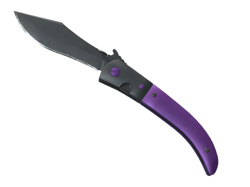 ★ StatTrak™ Navaja Knife | Ultraviolet (Well-Worn)