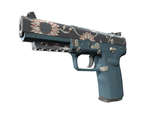 StatTrak™ Five-SeveN | Nightshade (Well-Worn)