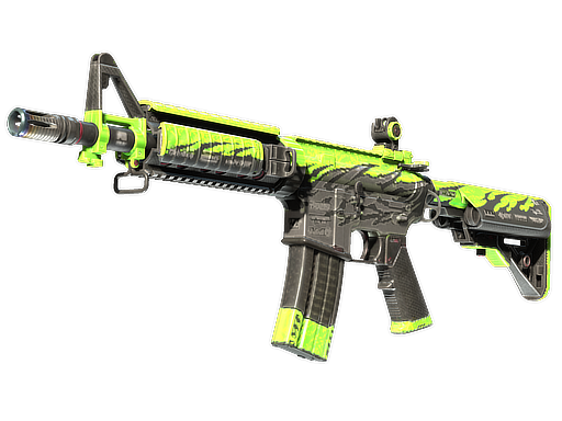 StatTrak™ M4A4 | Full Throttle (Well-Worn)