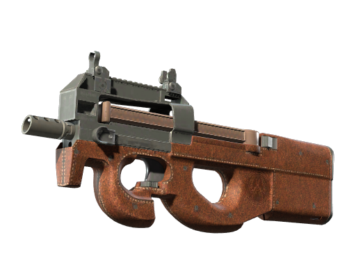 P90 | Leather (Battle-Scarred)