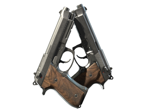 StatTrak™ Dual Berettas | Retribution (Minimal Wear)