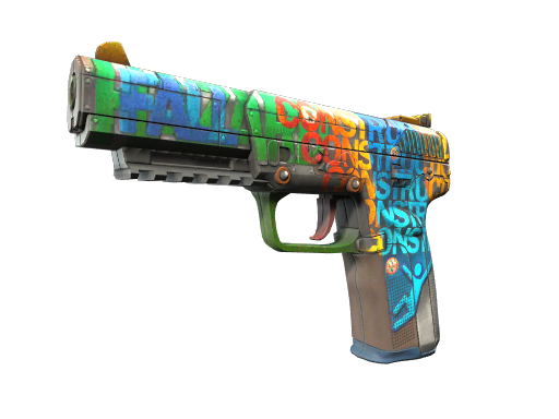 Souvenir Five-SeveN | Fall Hazard (Field-Tested)