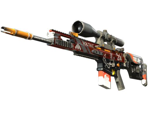 StatTrak™ SCAR-20 | Bloodsport (Well-Worn)