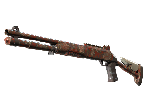 XM1014 | Red Python (Well-Worn)