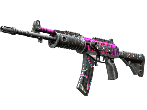 Galil AR | Chromatic Aberration (Battle-Scarred)