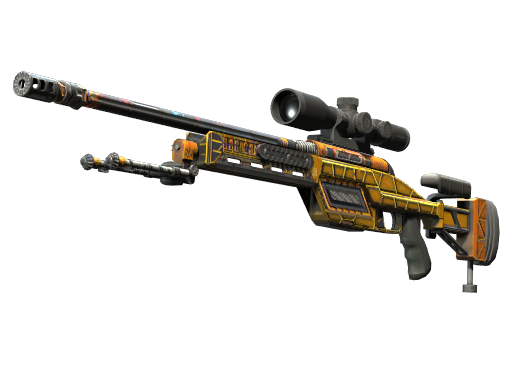 StatTrak™ SSG 08 | Big Iron (Well-Worn)