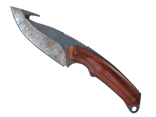 ★ StatTrak™ Gut Knife | Rust Coat (Battle-Scarred)