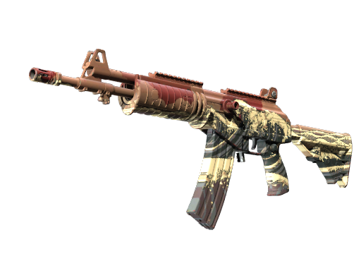 StatTrak™ Galil AR | Crimson Tsunami (Battle-Scarred)