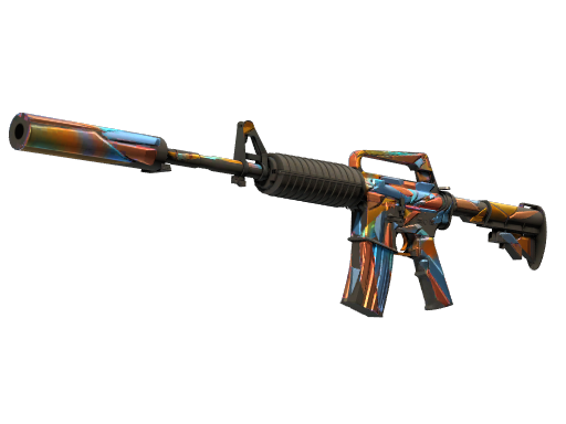 StatTrak™ M4A1-S | Leaded Glass (Well-Worn)