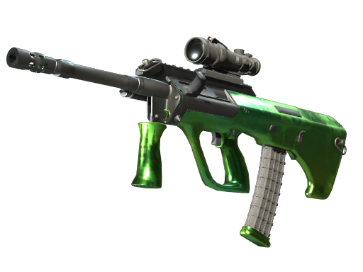 AUG | Carved Jade (Field-Tested)