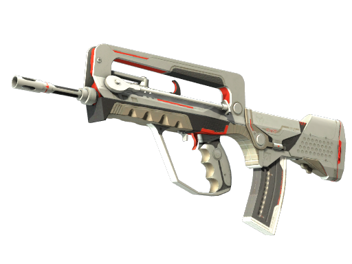 StatTrak™ FAMAS | Mecha Industries (Well-Worn)