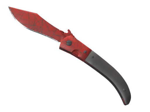 ★ StatTrak™ Navaja Knife | Crimson Web (Well-Worn)