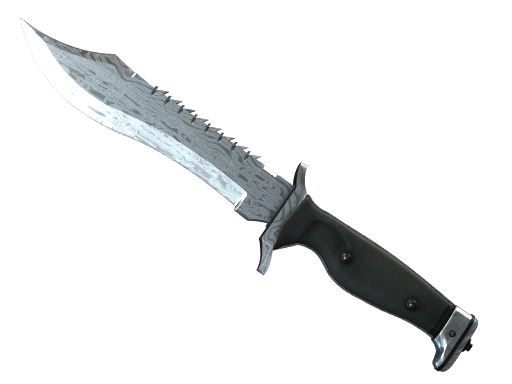 ★ Bowie Knife | Damascus Steel (Well-Worn)