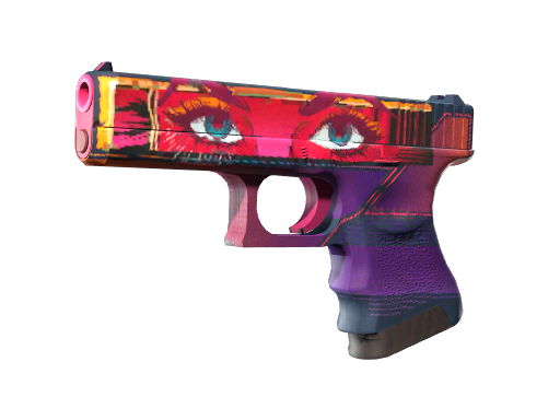 StatTrak™ Glock-18 | Vogue (Well-Worn)