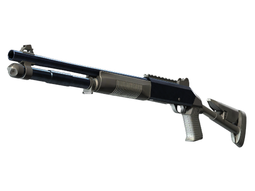 Souvenir XM1014 | Blue Steel (Well-Worn)