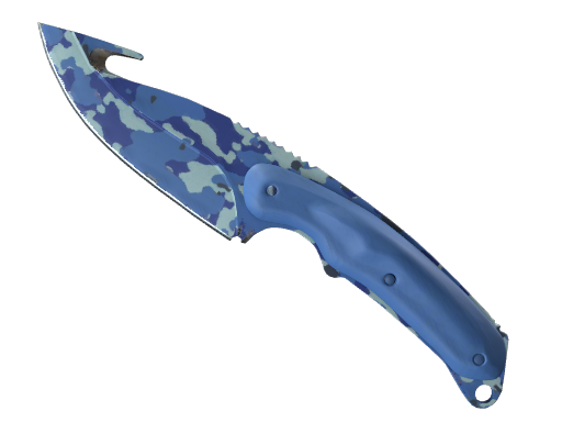 ★ StatTrak™ Gut Knife | Bright Water (Well-Worn)