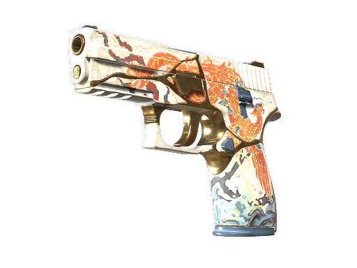 StatTrak™ P250 | Kintsugi (Well-Worn)
