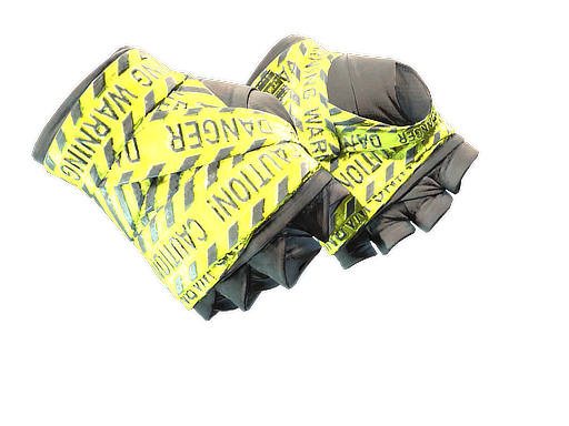 ★ Hand Wraps | CAUTION! (Battle-Scarred)