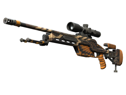 StatTrak™ SSG 08 | Death's Head (Well-Worn)