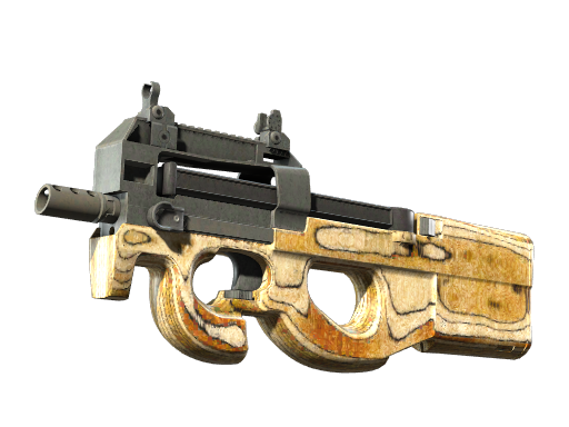 StatTrak™ P90 | Shapewood (Well-Worn)