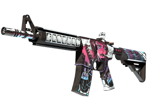 StatTrak™ M4A4 | Neo-Noir (Well-Worn)