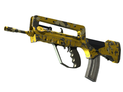 StatTrak™ FAMAS | Neural Net (Well-Worn)