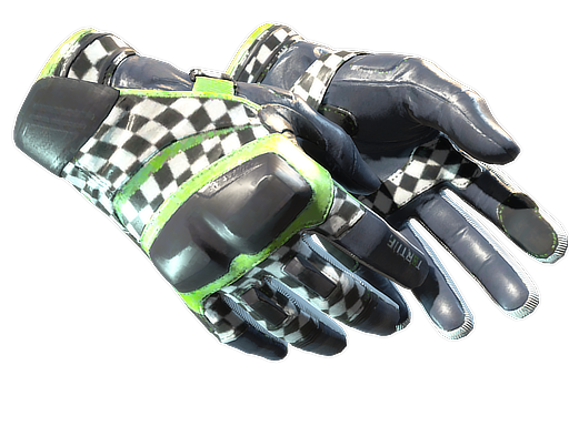 ★ Moto Gloves | Finish Line (Well-Worn)