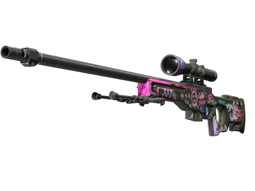 StatTrak™ AWP | Fever Dream (Well-Worn)