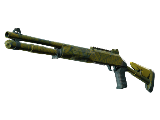 XM1014 | Banana Leaf (Battle-Scarred)
