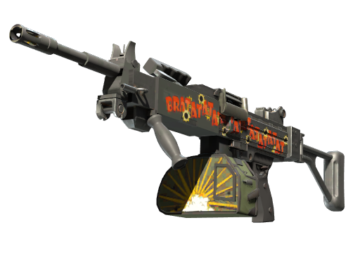 StatTrak™ Negev | Bratatat (Well-Worn)