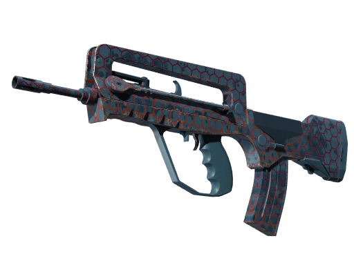 StatTrak™ FAMAS | Hexane (Well-Worn)
