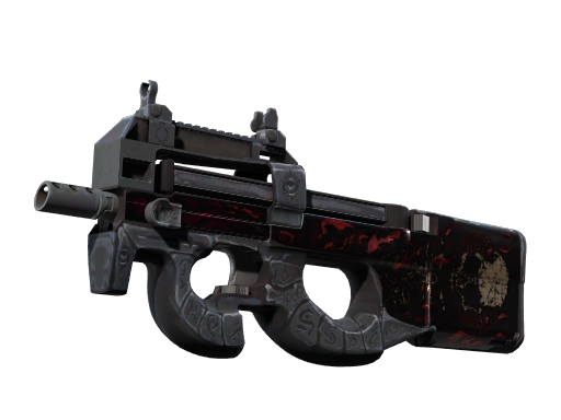 StatTrak™ P90 | Shallow Grave (Well-Worn)