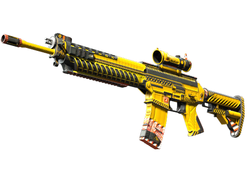 Souvenir SG 553 | Hazard Pay (Field-Tested)
