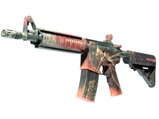 StatTrak™ M4A4 | Tooth Fairy (Well-Worn)