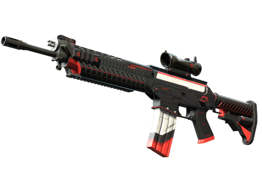 StatTrak™ SG 553 | Cyrex (Well-Worn)